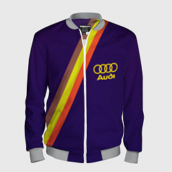 Бомбер мужской AUDI line sport, цвет: 3D-меланж