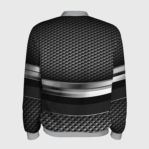 Мужской бомбер Honda metalic / 3D-Меланж – фото 2