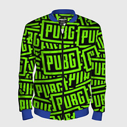 Бомбер мужской PUBG pattern game, цвет: 3D-синий