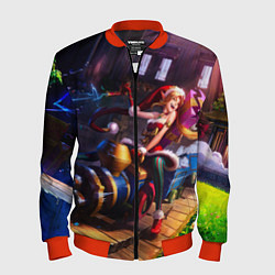 Бомбер мужской Elf Jinx, цвет: 3D-красный