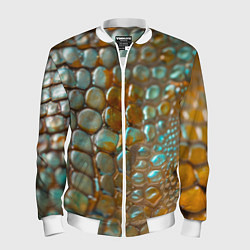 Мужской бомбер Почувствуй себя змеей