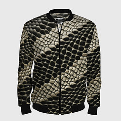 Мужской бомбер Будь в тренде змеи
