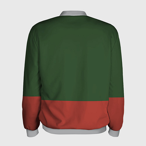 Мужской бомбер Мотострелковые войска: герб со щитом / 3D-Меланж – фото 2