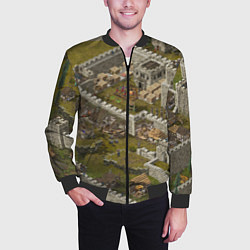 Бомбер мужской Stronghold Crusader Definitive Edition, цвет: 3D-черный — фото 2