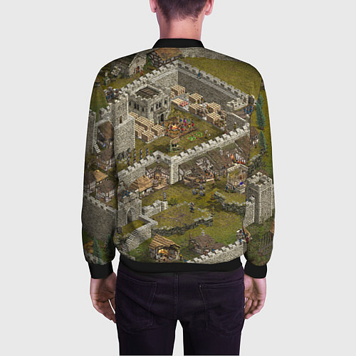 Мужской бомбер Stronghold Crusader Definitive Edition / 3D-Черный – фото 4