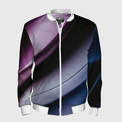 Бомбер мужской Multicoloured, цвет: 3D-белый