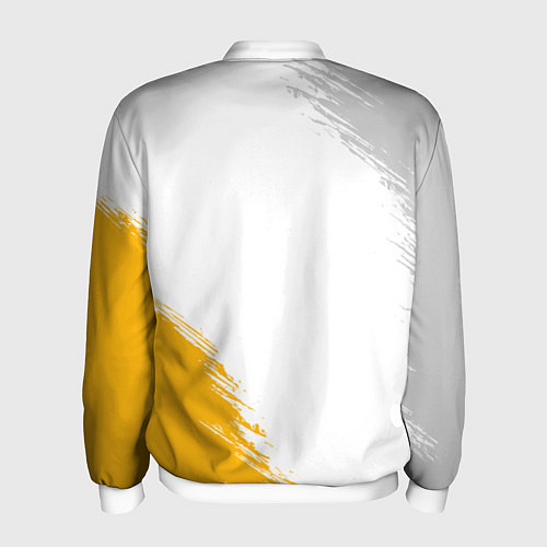 Мужской бомбер Дагестан color / 3D-Белый – фото 2