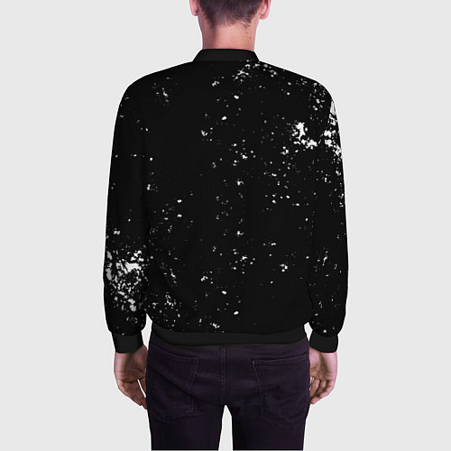 Мужской бомбер Sesh / 3D-Черный – фото 4