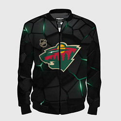 Мужской бомбер Миннесота Уайлд - плиты с подсветкой