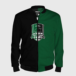 Бомбер мужской Агкацев - ФК Краснодар, цвет: 3D-черный