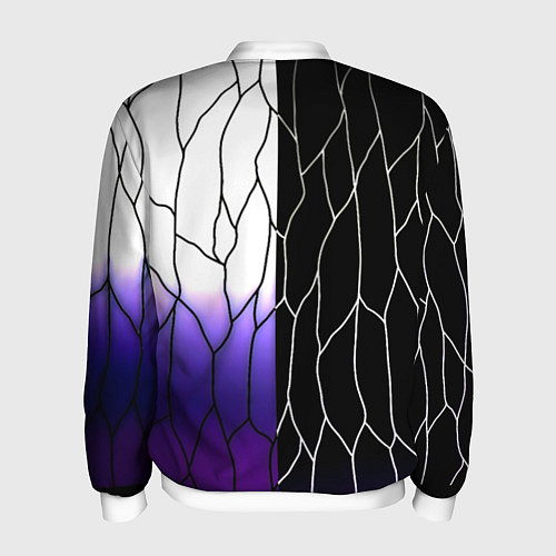 Мужской бомбер Monster energy steel / 3D-Белый – фото 2