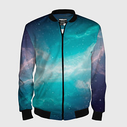 Мужской бомбер Галактическое сияние небес
