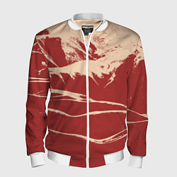 Мужской бомбер Песочные горы-абстракция