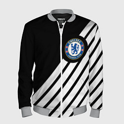Бомбер мужской Chelsea geometry sport, цвет: 3D-меланж
