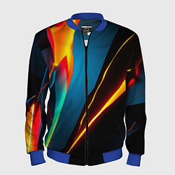 Мужской бомбер Multicoloured neon