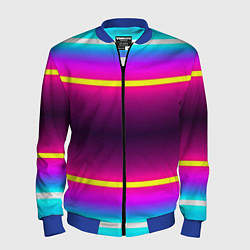 Мужской бомбер Color neon