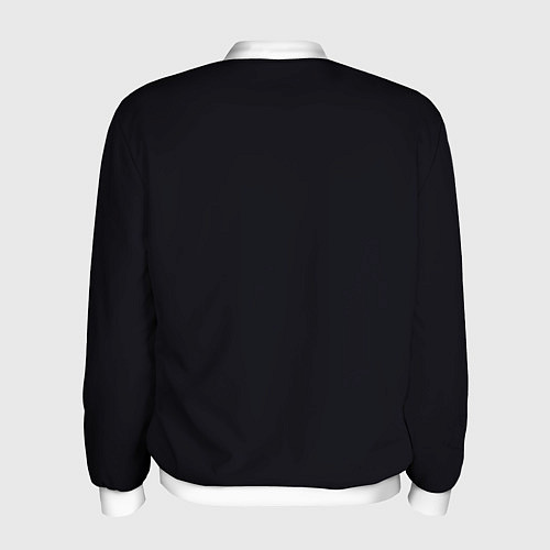 Мужской бомбер Улыбающийся Джокер / 3D-Белый – фото 2