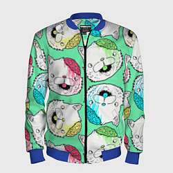 Мужской бомбер Drop Dead: Kitty Heads