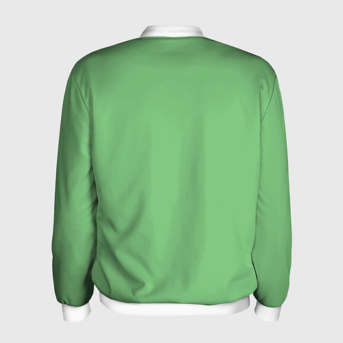 Мужской бомбер Правильное питание / 3D-Белый – фото 2