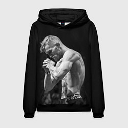 Толстовка-худи мужская Conor McGregor: Mono, цвет: 3D-черный