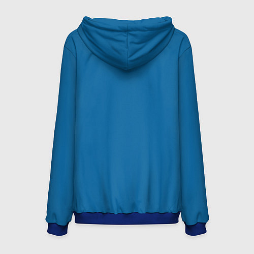 Мужская толстовка Остров / 3D-Синий – фото 2