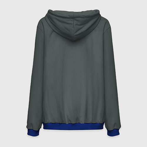 Мужская толстовка Vikings: Ragnarr Lodbrok / 3D-Синий – фото 2