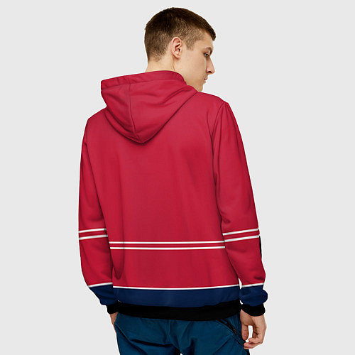 Мужская толстовка Florida Panthers / 3D-Черный – фото 4