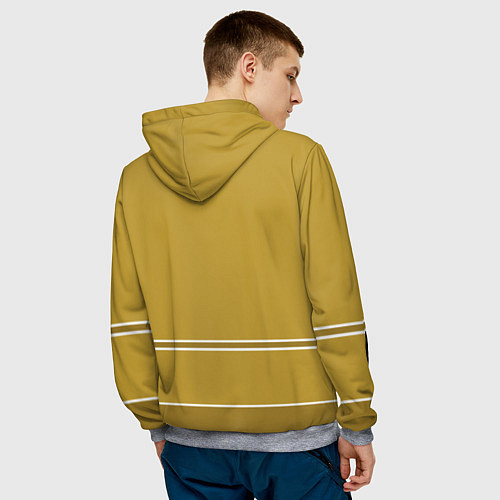 Мужская толстовка Pittsburgh Penguins / 3D-Меланж – фото 4