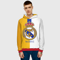 Толстовка-худи мужская Real Madrid CF, цвет: 3D-красный — фото 2