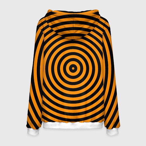 Мужская толстовка Не напрягайся! / 3D-Белый – фото 2