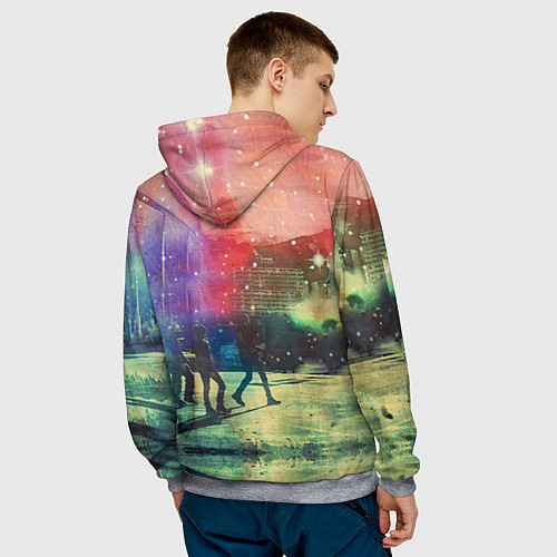 Мужская толстовка Placebo / 3D-Меланж – фото 4