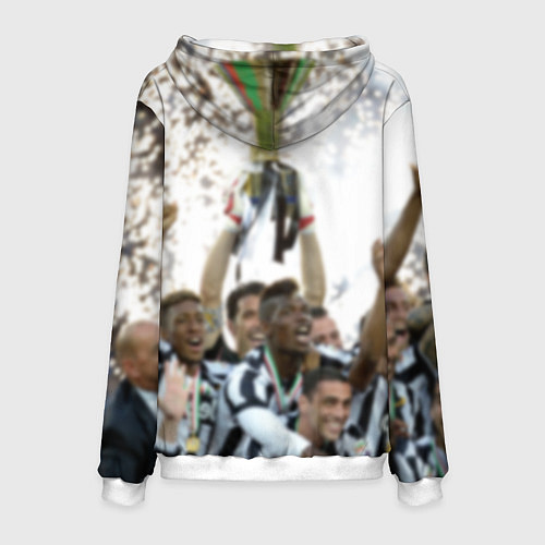 Мужская толстовка Juventus5 / 3D-Белый – фото 2