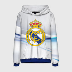 Толстовка-худи мужская Реал Мадрид, цвет: 3D-синий