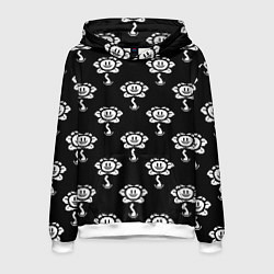 Мужская толстовка Undertale Flowey (узор)