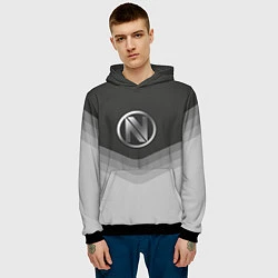 Толстовка-худи мужская EnVyUs Uniform, цвет: 3D-черный — фото 2