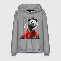 Толстовка-худи мужская Master Panda, цвет: 3D-меланж
