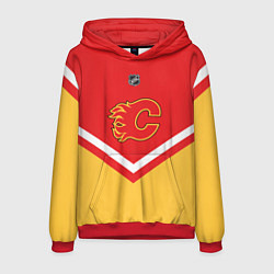 Толстовка-худи мужская NHL: Calgary Flames цвета 3D-красный — фото 1