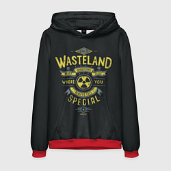 Толстовка-худи мужская Come to Wasteland, цвет: 3D-красный