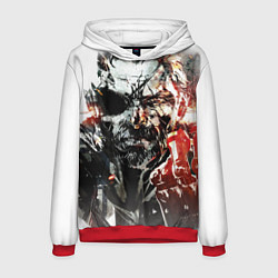 Толстовка-худи мужская Metal gear solid 5, цвет: 3D-красный