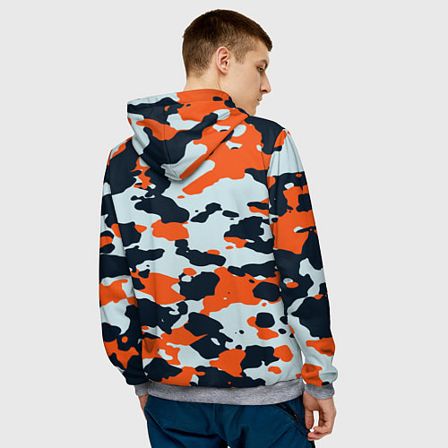 Мужская толстовка CS:GO Asiimov Camouflage / 3D-Меланж – фото 4