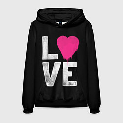 Мужская толстовка Love Heart