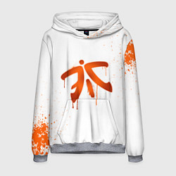 Толстовка-худи мужская Fnatic: White collection, цвет: 3D-меланж