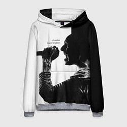 Толстовка-худи мужская Bennington Rock, цвет: 3D-меланж