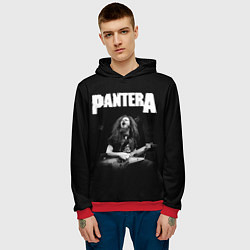 Толстовка-худи мужская Pantera, цвет: 3D-красный — фото 2