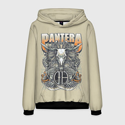 Толстовка-худи мужская Pantera: Wild Goat, цвет: 3D-черный