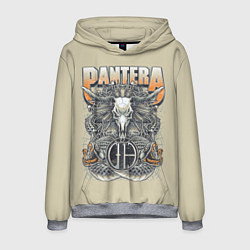 Толстовка-худи мужская Pantera: Wild Goat, цвет: 3D-меланж