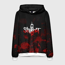 Толстовка-худи мужская Slipknot: Blood Blemishes, цвет: 3D-белый