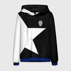 Толстовка-худи мужская FC Juventus: Star, цвет: 3D-синий