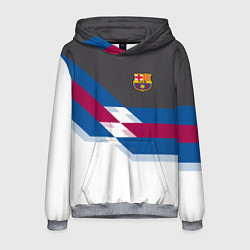 Мужская толстовка Barcelona FC: White style