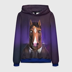 Толстовка-худи мужская BoJack, цвет: 3D-синий